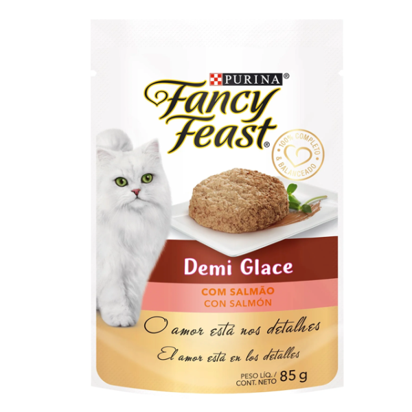 FANCY FEAST Demi Glace Salmon 85 gr.