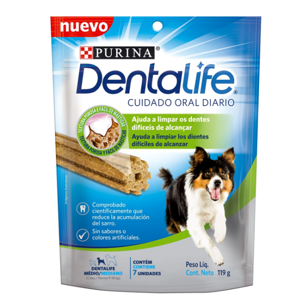 Dentalife Perros Adultos razas medianas 119 gr.