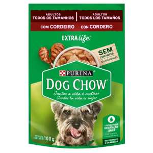 Alimento húmedo Dog Chow Picnic de Cordero 100 gr.