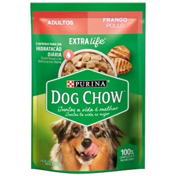 Alimento húmedo Dog Chow® Cena de Carne 100 gr.