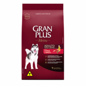 Gran Plus Gourmet Perro Adulto Mediano y Grande Carne 20 Kg