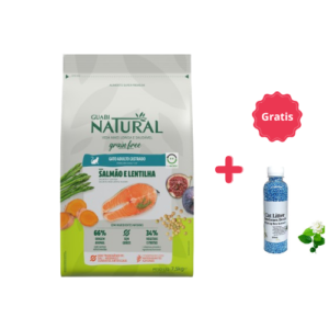 Guabi Natural Grain Free Gato Adulto Castrado Salmón 7.5 Kg