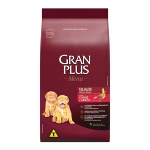 Gran Plus Gourmet Perro Cachorro Mediano y Grande Carne 15 Kg