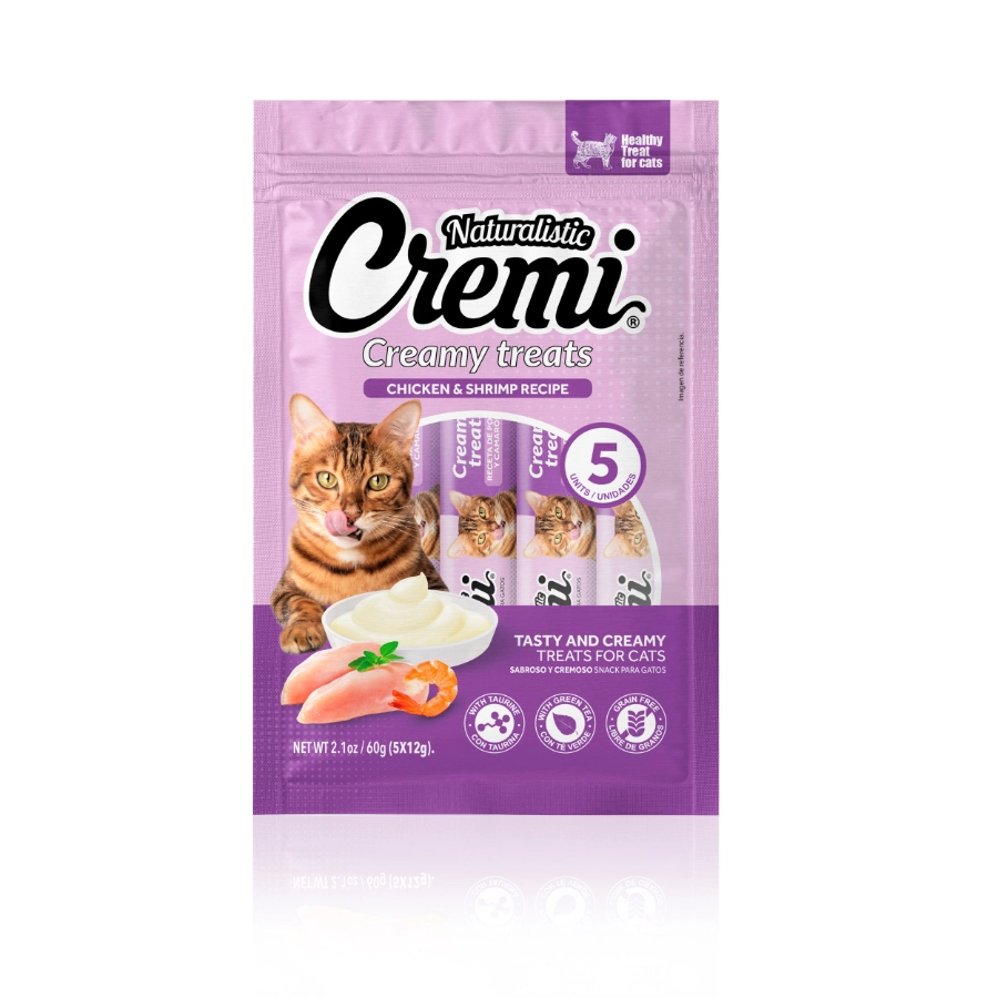 cremi pollo y camaron
