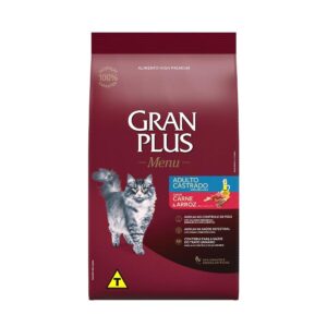 Gran Plus Gato Adulto Menú Castrado Carne 10.1 Kg
