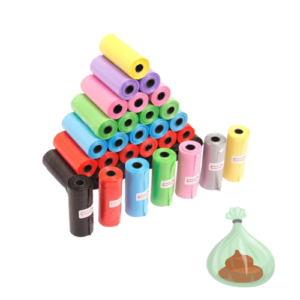 Rollos de bolsitas para mascota para perros y gatos