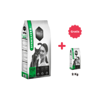Amity Gato Adulto Esterilizado Pollo y Arroz 10 Kg